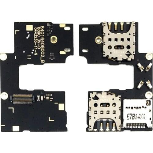 ZONBEMA Dual / Single SD Memory SIM Card Reader Holder Flex Cable Replacement Repair Parts For Motorola Moto G3 3rd XT1540 XT154