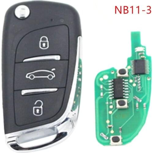 3PCS KEYDIY 3 Button Multi-functional Remote Control NB11 NB Series Universal for KD900 URG200 KD-X2 all functions in one