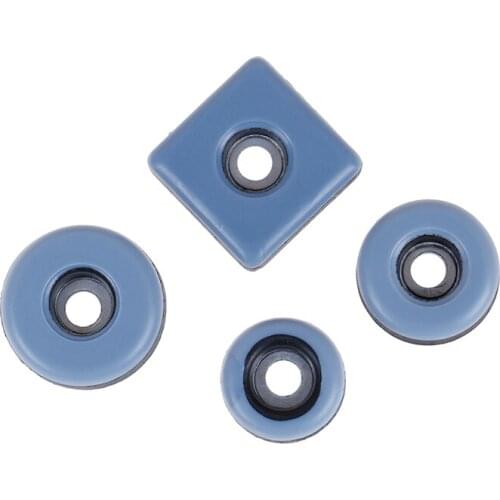 4pcs Slider Pad Furniture Table Bases Protector Coaster Carpet Ground Magic Moving Anti-abrasion Floor Mat