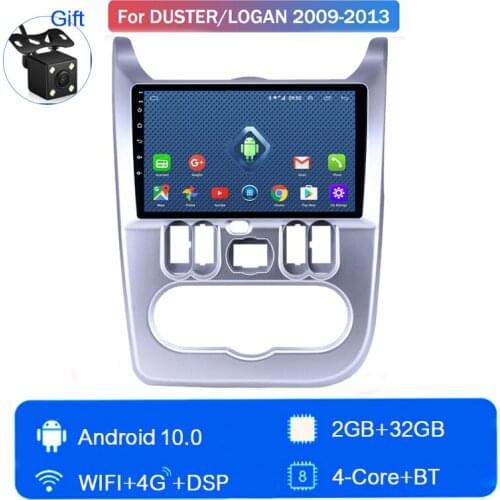 Android 10 4G LTE Car Multimedia MP5 Player for Renault Duster/Logan 2009 2010 2011 2012 2013 large-screen car GPS navigation