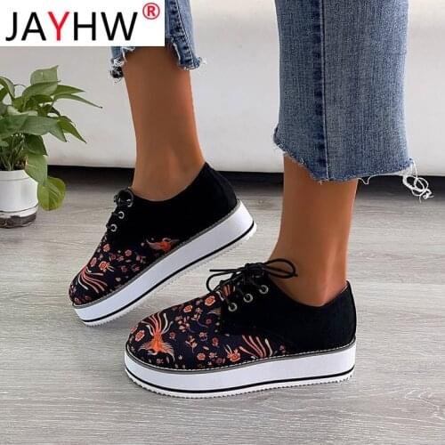 JAYHW Designer Sneakers Women Platform Casual Shoes Fashion Thick Bottom Ladies Trainers Chunky Sneakers Femme Chaussure