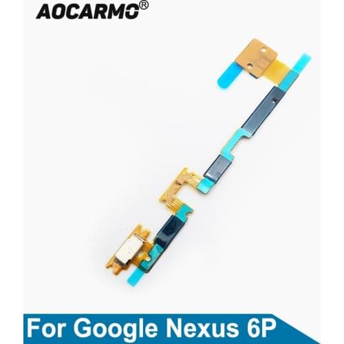 Aocarmo Power On/Off Volume Button Camera Side Keys Flex Cable For Huawei For Google Nexus 6P H1511 H1512