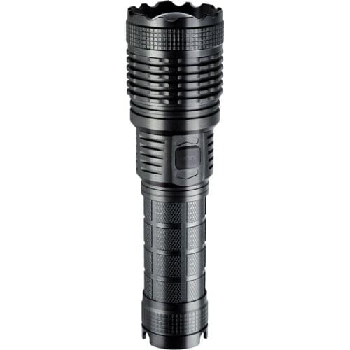 New XHP70 strong light flashlight with output USB rechargeable strong light tactical zoom flashlight