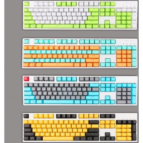 Personalized PBT color keycap, OEM highly mechanical keyboard keycap, multi-color optional, KJM