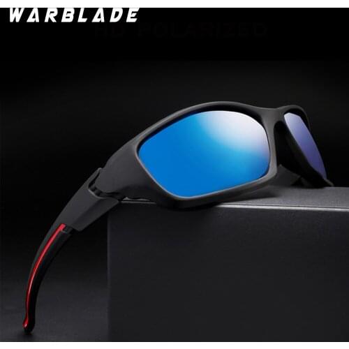 WarBLade HD Polarized Men Sunglasses Brand Designer Square Sun Glasses Accessories Unisex Driving goggles oculos de sol 2018