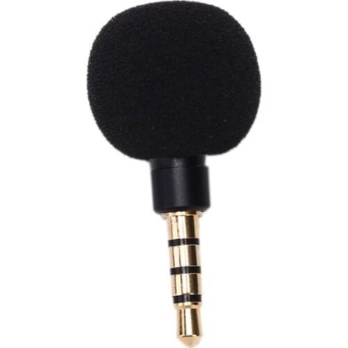 Portable Mini Omni-Directional Mic Microphone for Recorder for iPad Apple iPhone X 8 For Samsung Andoer Cellphone Smartphone