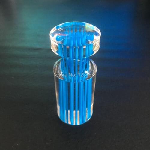 RS-010 Casino Accessories, Roulette Accessories, Acrylic, Clear and Blue