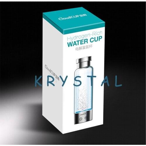 480ml Hydrogen Rich Water Cup Anion generator Water Glasscup High-speed electrolysis hydrogen-rich cup