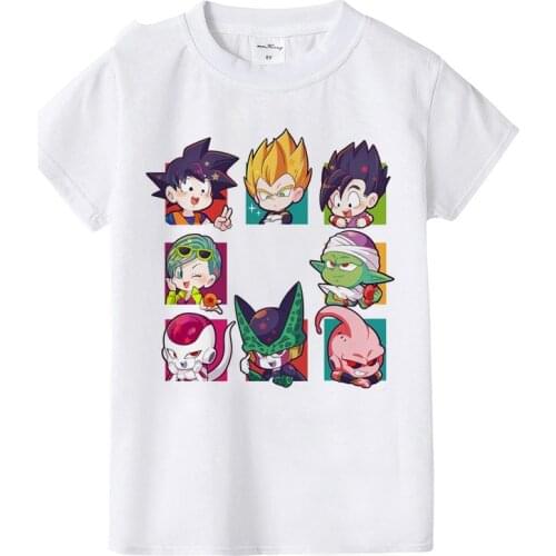 Anime tops for girls shirts Children clothing T Shirt Boys Short Sleeve funny T-shirt Cute Tshirt Funny Cartoon Kids Clothes 829