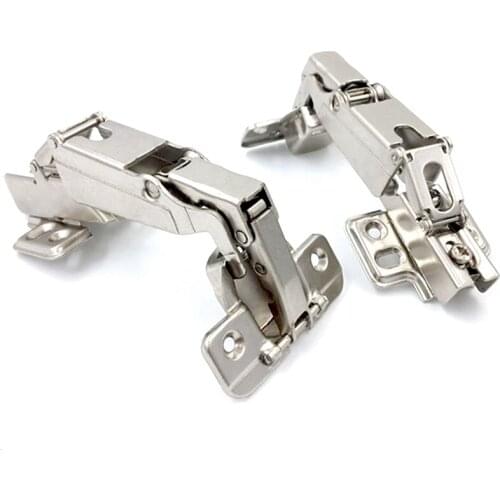 1 Pair) Cabinet Hinges Soft Close Full Overlay (165 Degrees)