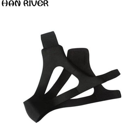 1PCS Hot Selling triangular snoring Anti Snoring Chin Strap Set Jaw Belt Sleep Support for Woman Man Care Sleeping Tools Black