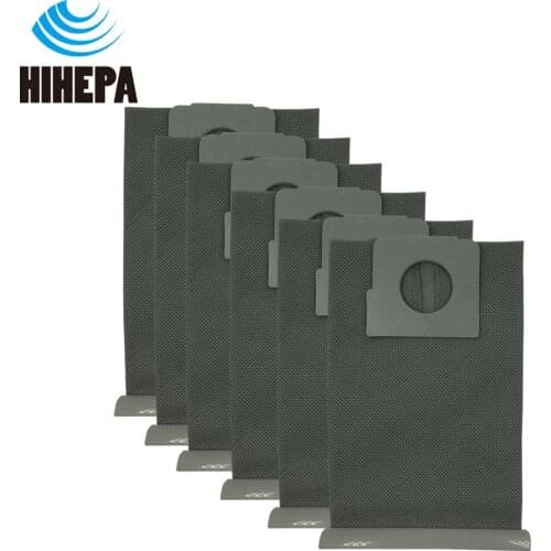 6pcs/lot Washable Vacuum Cleaner Filter Dust Bags for LG V-CS443 V-CR543 V-743 V-943 V-2800RH V-2810 V-3440 V-3800 V-3810