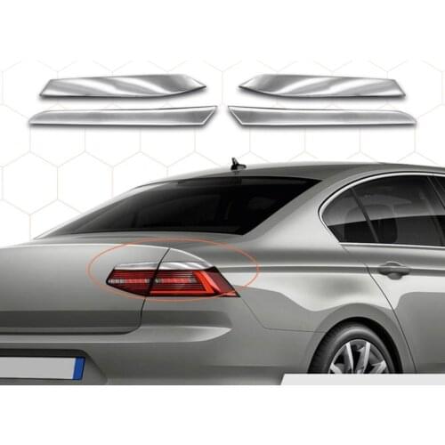 For Wolkswagen Passat B8 Chrome Stop Eyebrow-2015-2019 Modified Design Accessory Free Fast Shipping Tunnıng Designed Outdoor AUTO