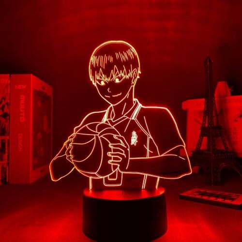 Anime Haikyuu Light Kageyama Led Night Light Tobio Kageyama Lamp for Bedroom Decor Nightlight Kids Child Birthday Gift