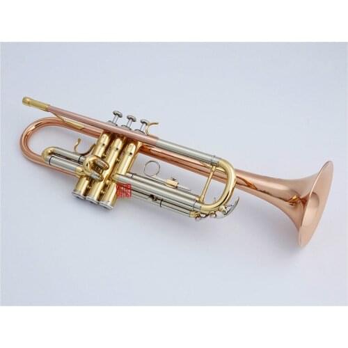 Bb Trumpet Japan KUNO KTR-991 Phosphor Bronze Tube Gold Plated Small Trumpet B Flat Instrument Trompeta With Case Mouthpiece