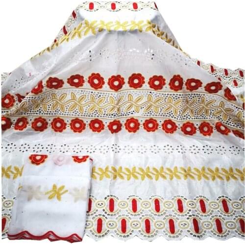 White African bazin riche fabric with Stones Latest fashion embroidery Nigerian bazin lace fabric net lace 5+2 yards YC-135