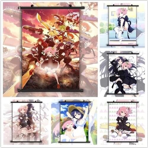 Assault Lily Bouquet Anime Posters Canvas Painting Posters and Prints Wall Decor Retro Poster Wall Art Picture Home Decoration