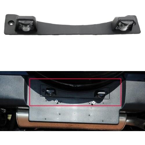 1Pc License Plate Lights Holder For Jeep Wrangler JK 2007-2018 Without Bulb Number Plate Lamp Housing