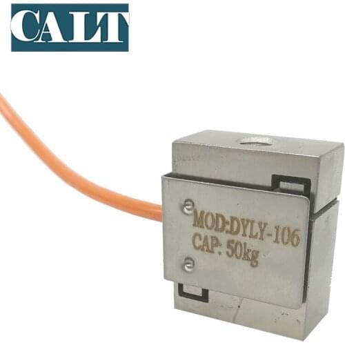 CALT DYLY-106 mini S-type Load cell tension and pressure load sensor 1 2 3 5 10 20 30 50 kg weight sensor