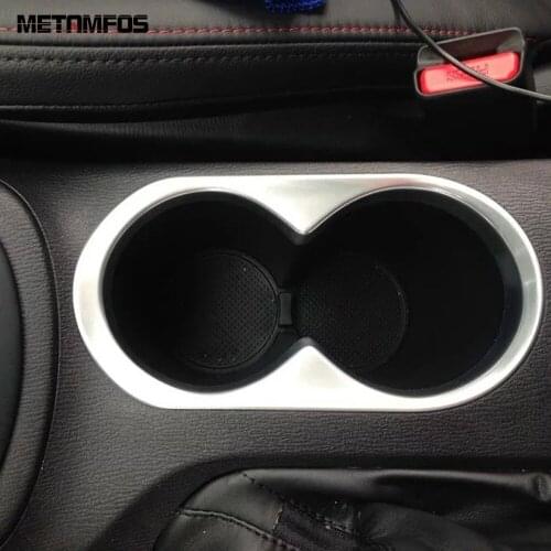 For Mazda CX-5 CX5 2012 2013 2014 2015 Matte Cup Holder Water Bottle Frame Decoration Cover Trim Inner Accessories Car Styling