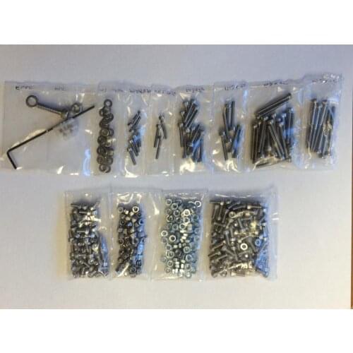 SWMAKER Mini Kossel Nuts, Bolts, Screws, Fasteners Kit for DIY 3D Printer