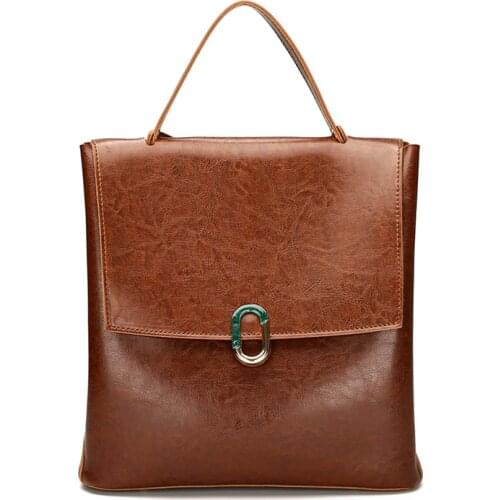 Fashion Women Backpack Soft PU Cute Small Backpack