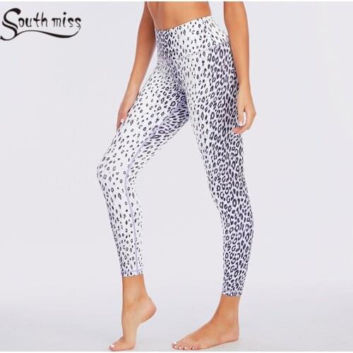 US Size High Waist Naked feeling Leggings Push Up Fitness Leopard Printing Jogger Running Yoga Pants Energy Gym Girl Tights