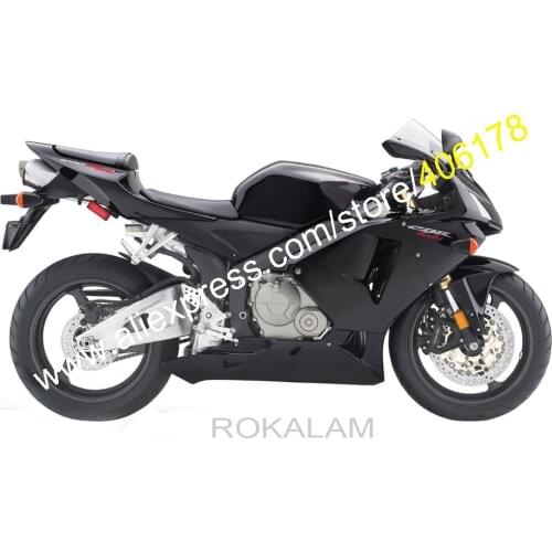 For Honda F5 CBR600 RR 05 06 CBR600F5 CBR 600 600RR 2005 2006 CBR600RR Black New Body Fairing Kit (Injection Molding)