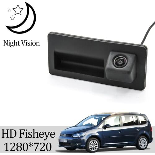 Owtosin HD 1280*720 Rear View Camera For Volkswagen VW Touran 2 second facelift 2010-2016 Car Reverse Parking Monitor