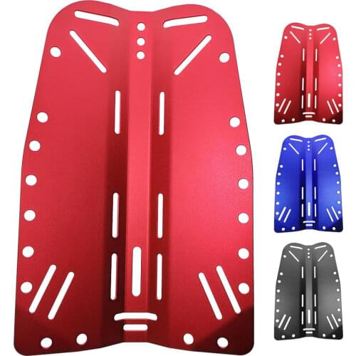 Multicolor Aluminium Scuba Diving Technic Backplate Diver BCD plate