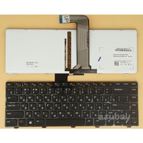 RU Russian Keyboard for Dell Inspiron 13z N311z 14z N411z M411R M421R M521R 5425, 14R 5420 7420, 15R 5520 7520 5525, Backlit