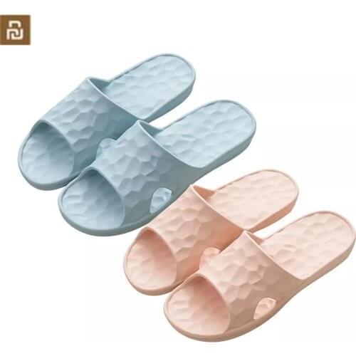Youpin slippers Soft bottom anti-slip Bathroom Dustproof and lightweight comfortable colorful for couples home slippers