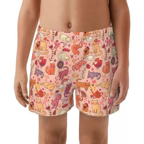 Animal Zoo Hot sell swimming Trunks boys Beach shorts Hi-Q Swimwear with Pocket trunks cute springs Sports suit kid Swimsuit