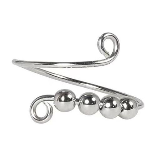 1pc Anxiety Worry Fidget Meditation Adjustable Finger Ring Knitting Guide Crochet For Lovers Of Knitting Sewing