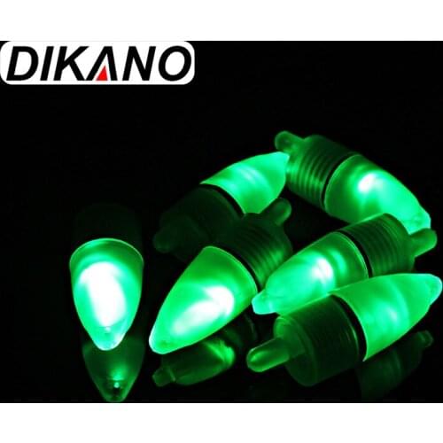 10 Pcs LED Light Night Float Fishing Rod Bite Shing Accessories LED Lure Bait