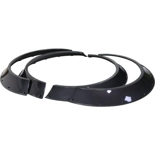 2021 Suitable For Refitted Car with Bright Carbon Fiber Wide Body Suv Arch Widened Wheel Eyebrow 84 * 8cm