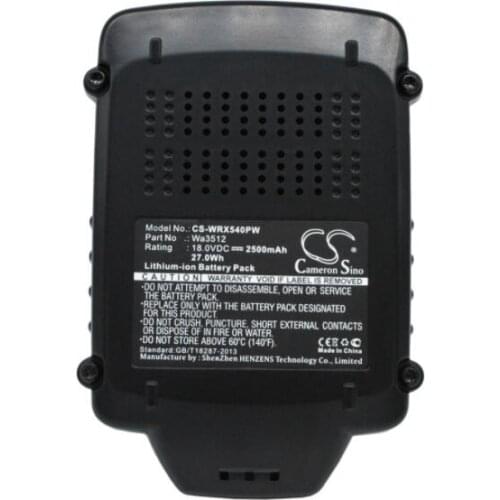 Cameron sino 1500mah battery for AL-KO Rasentrimmer GTLi Trimmer GTLi 18V Comfort for WORX RW9161 WG151 WG151.5 WG151E WG151E.5