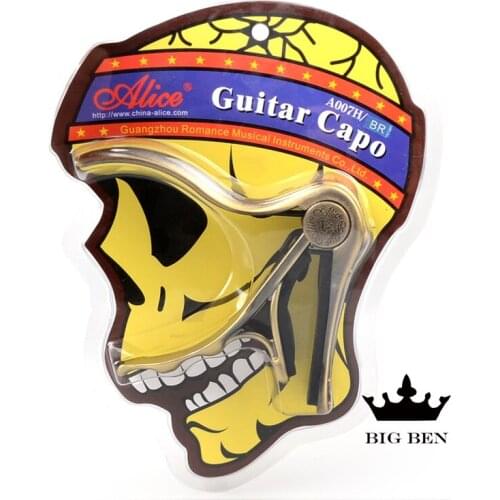 Rock acoustic guitar electric bass electric guitar capo in common use solid metal silicone pad clip wooden guitar parts playing