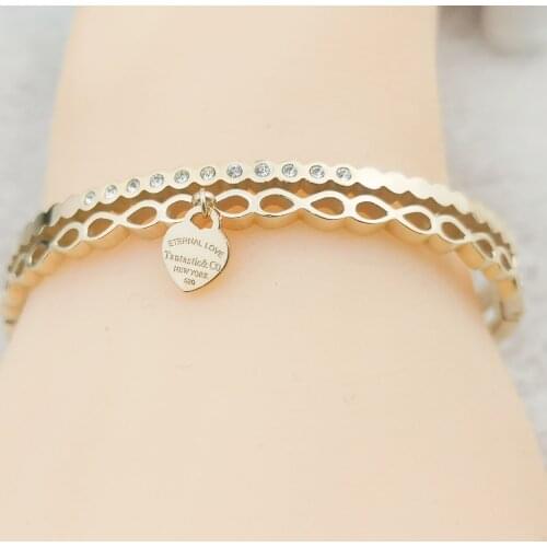 Scorpion Bracelet Hot Sell For Women Fashion New Goddess Luxury Rose Gold Color Luxe Jewelry Stainless Steel Love For