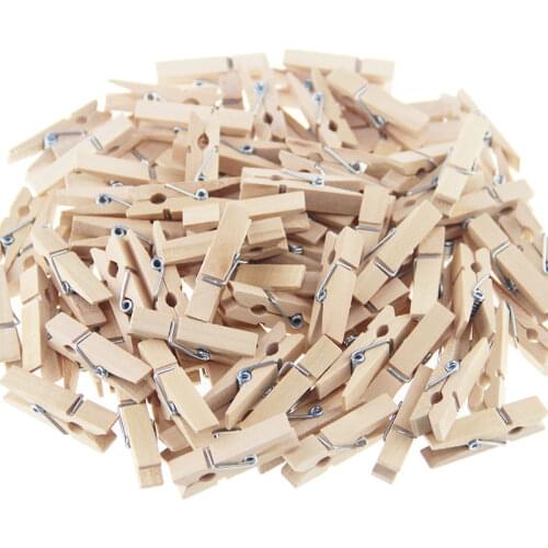 5-50pcs/lot 25/35/45/72mm Mini Wooden Clips DTY Craft Supplies Wood Clips for Photo Paper Peg Postcard Clips Wedding Decor
