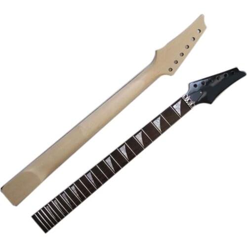 Electric guitar neck with rosewood fingerboard , 24 frets