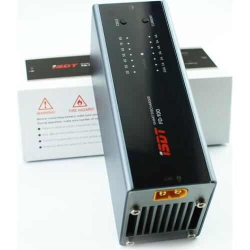 ISDT FD-100 Smart Control Discharger Discharing Capacity 2-8s 6-35v Lipo Battery Maximum 80W