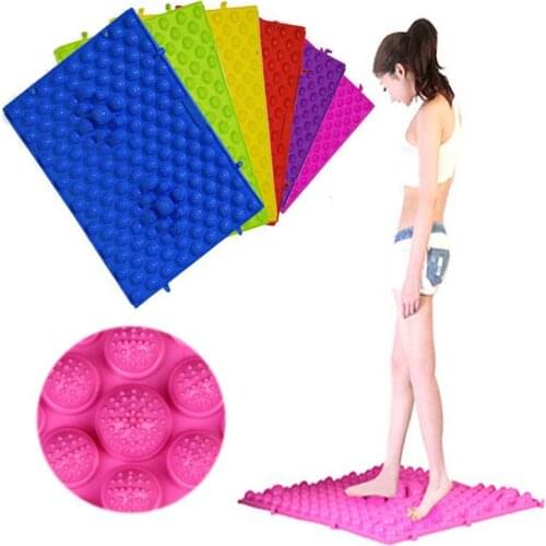 Massagem Pad Shiatsu masseur Foot Health Care Tool Massageador Foot Massager Medical Therapy Mat Blood Circulation