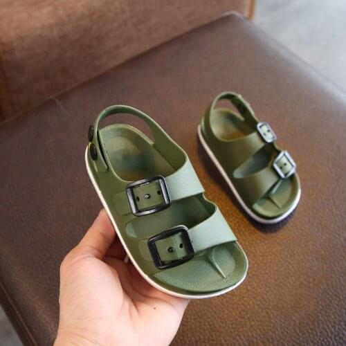 Summer Boys Shoes Fashion Style 1-4 Years Old Baby Childrens Sandals Kidss Non-slip Breathable Shoes Cool