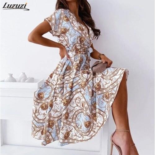 Luzuzi Summer Dresses With Buttons