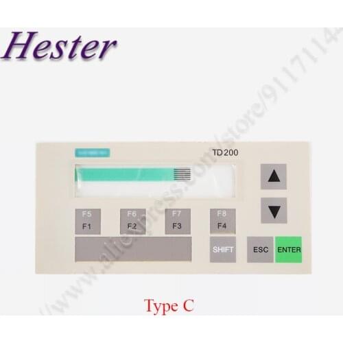 Membrane Keypad Keyboard for 6ES7 272-0AA20-0YA0 6ES7272-0AA20-0YA0 TD200 Membrane Switch