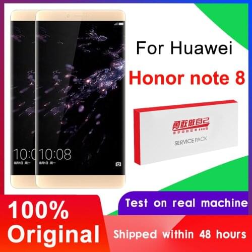 Original 6.6" LCD For Huawei Honor Note 8 EDI-AL10 LCD Display Touch Screen Digitizer Assembly Replacement For Huawei Note 8 LCD