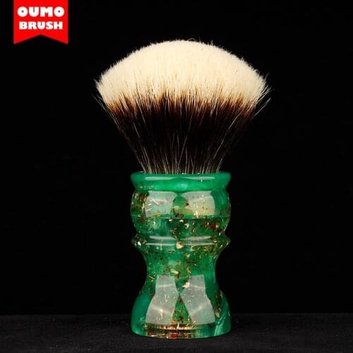 OUMO BRUSH -Pandora serires badger shaving brush with Manchuria/ACE/SILK/HOOK/WT knot