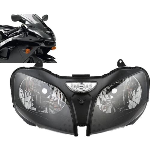 Motorcycle Front Headlight Lamp Assembly For Kawasaki ZZR600 05-08 ZX9R 00-03 Ninja ZX-6R 00-02