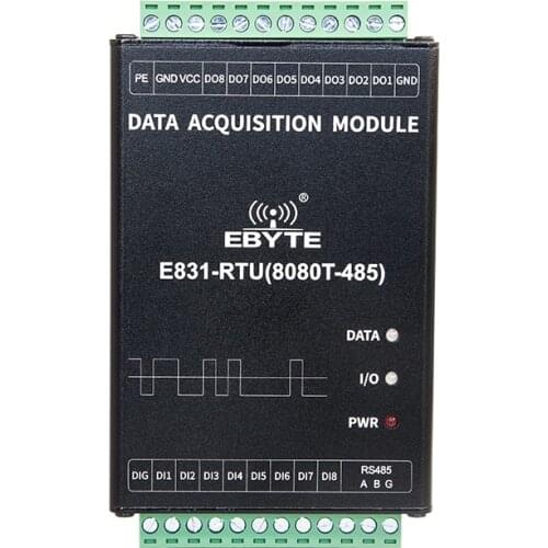Industrial IO 8-channel DI Isolated Input 8-channel DO Isolated Output Switch Digital ModBus